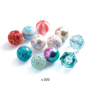 LGA Bubble Beads - Silver