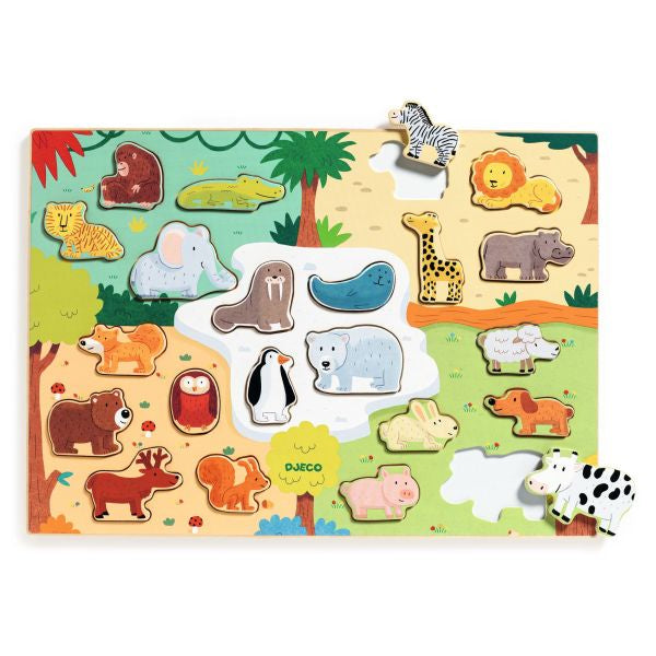 Wooden Puzzles Puzzlo Animo