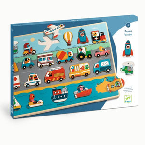 Wooden Puzzles Puzzlo Vroom