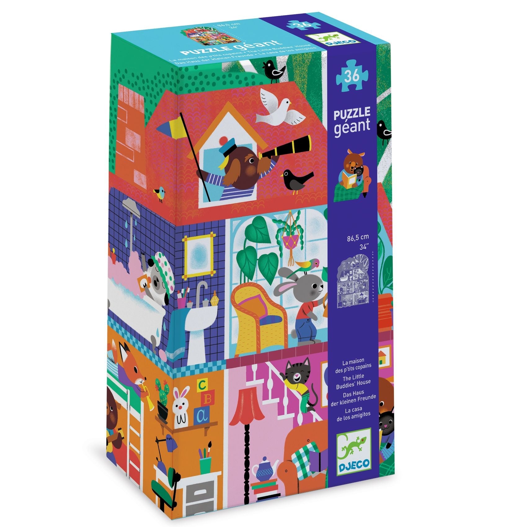 Giant Floor Puzzle - The Little Buddies House