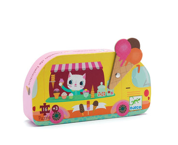 Silohouette Ice Cream Truck Puzzle