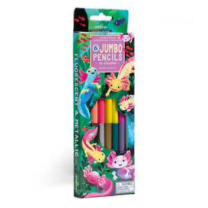 Axolotl Jumbo Pencils