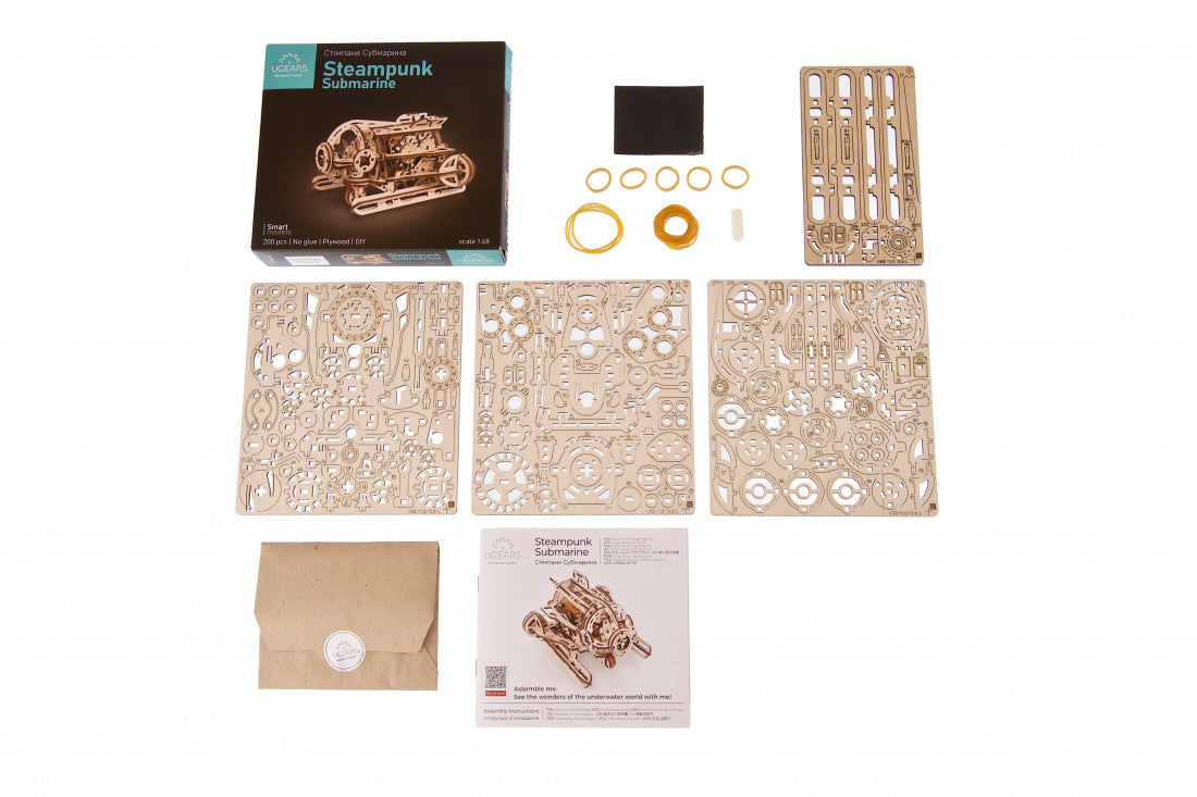 UGears Steampunk Submarine