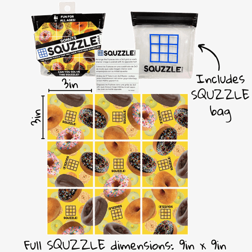 Squzzle Puzzle - Donuts