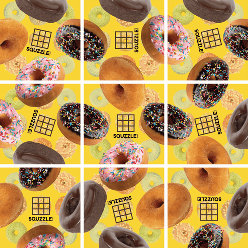 Squzzle Puzzle - Donuts