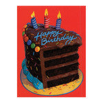 Chocolate Cake Enclosure Card