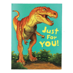 Just For You! Dinosaur Enclosure Card