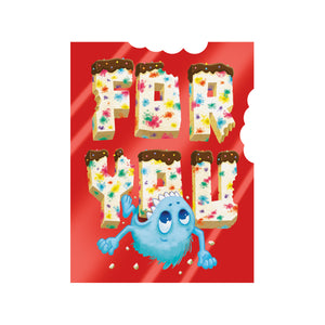 Monster Die Cut Enclosure Card