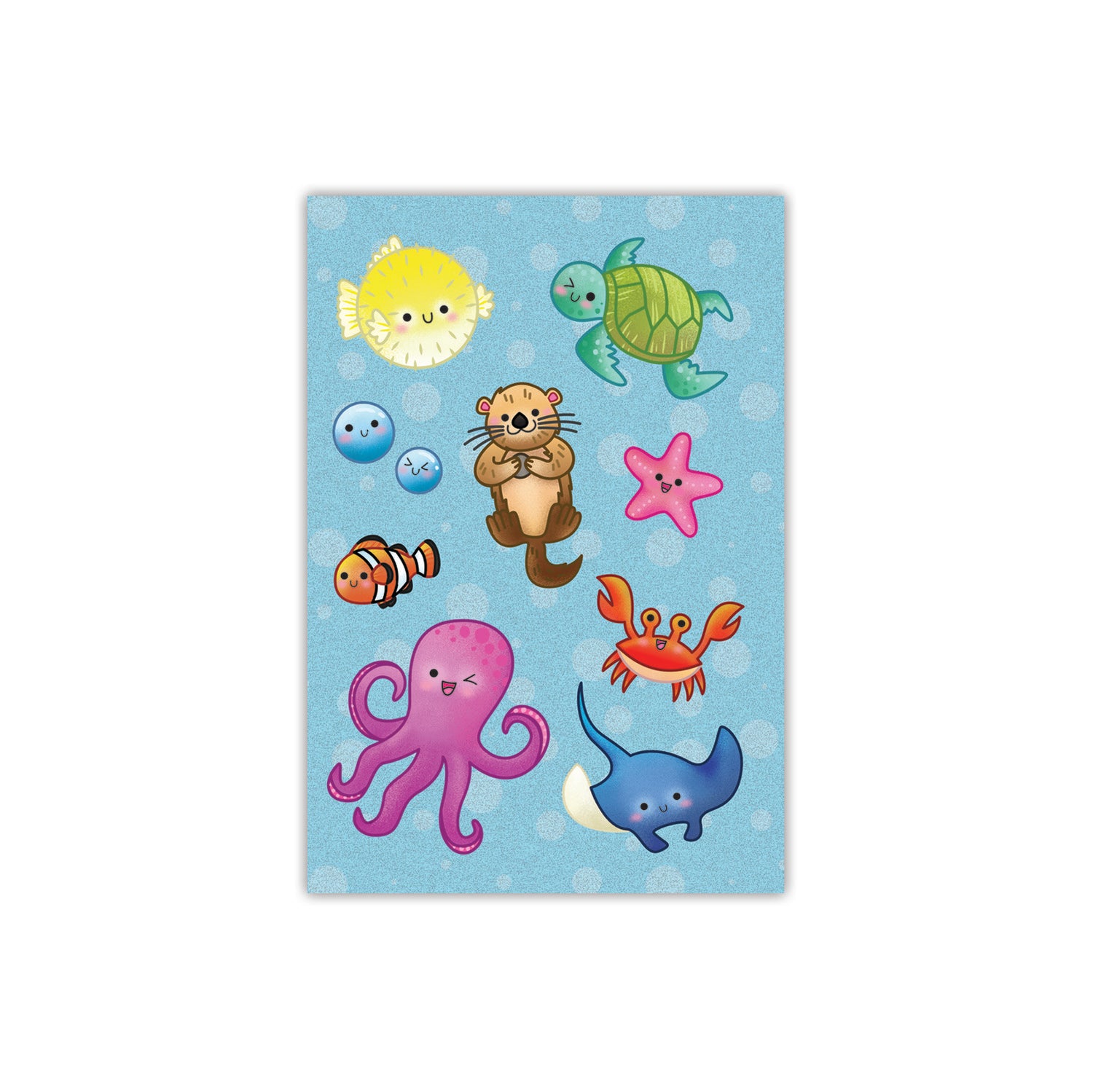 Underwater Fun Enclosure Card