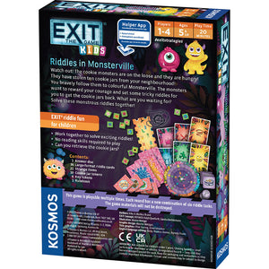 Exit the Game Kids: Riddles in Monsterville