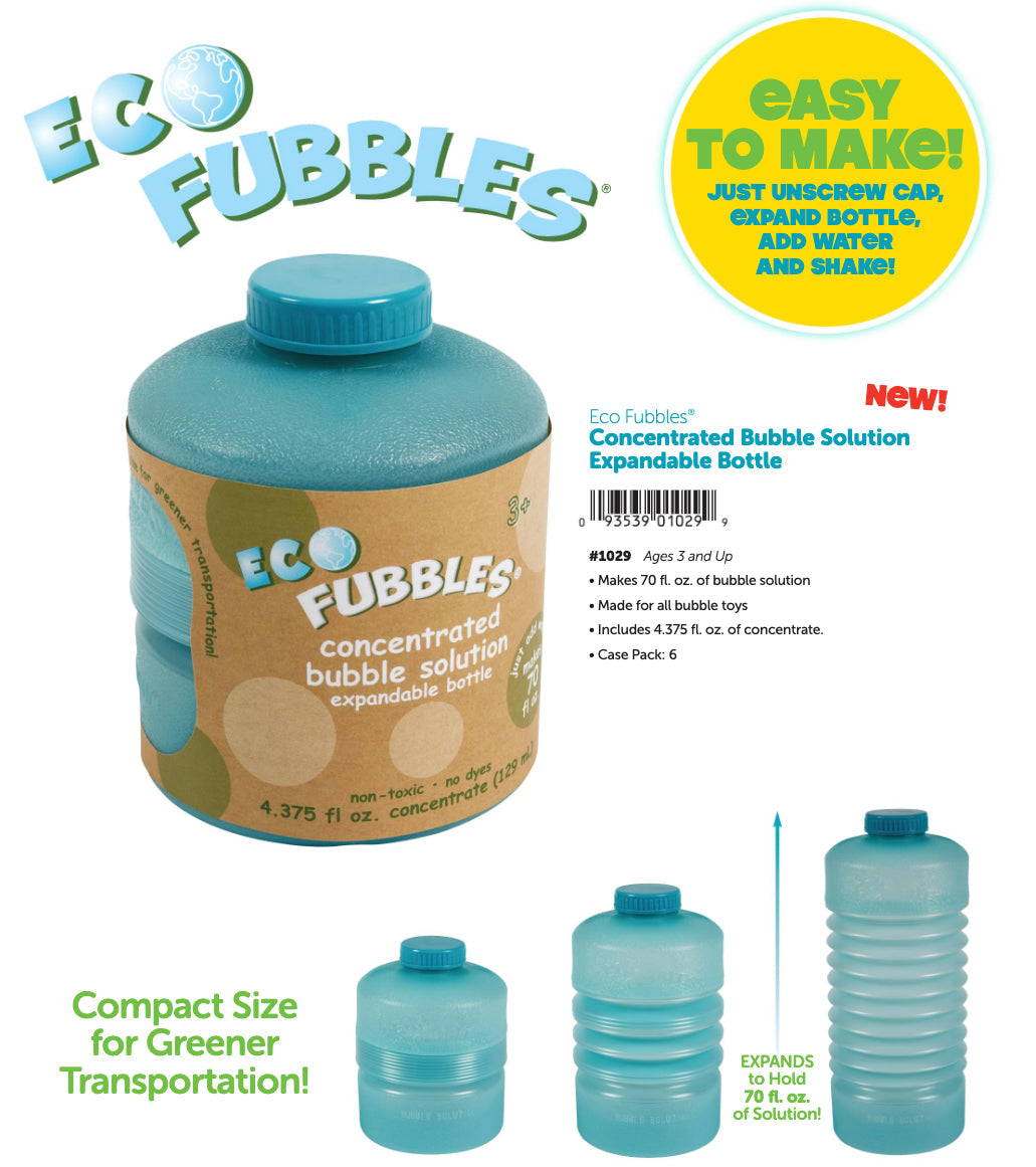 Eco Fubbles Expandable Bottle