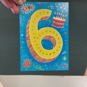 Age 6 Card
