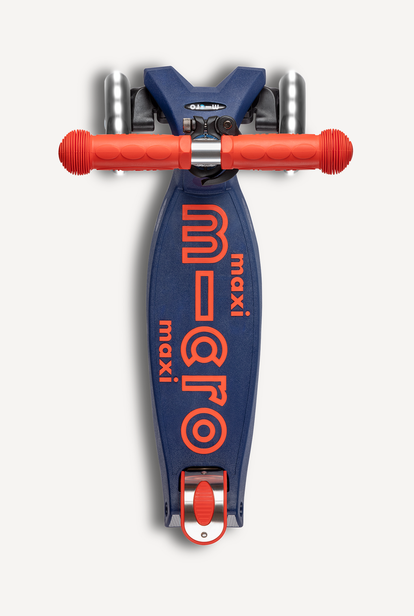 Micro Maxi Deluxe Foldable LED - Navy/Red