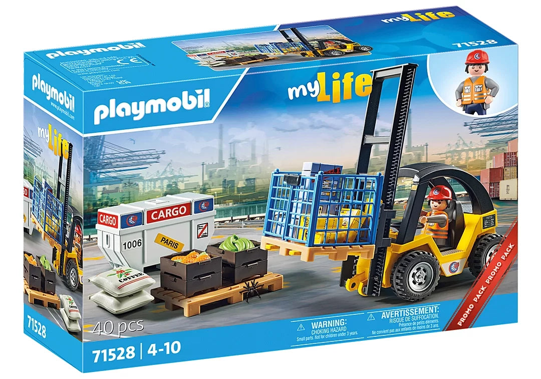 Forklift Truck w/Cargo