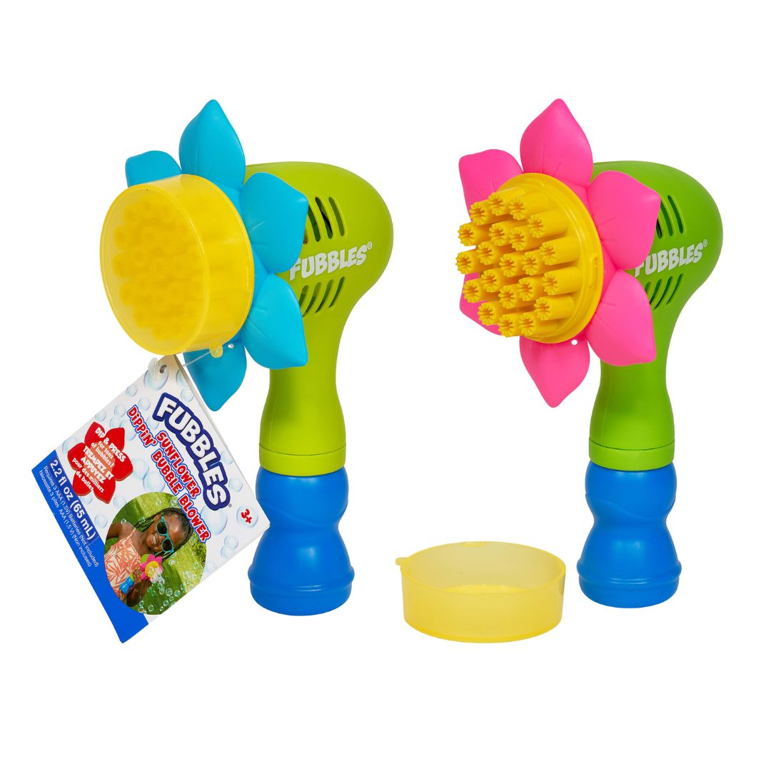 Fubbles Sunflower Dippin Bubble Blower