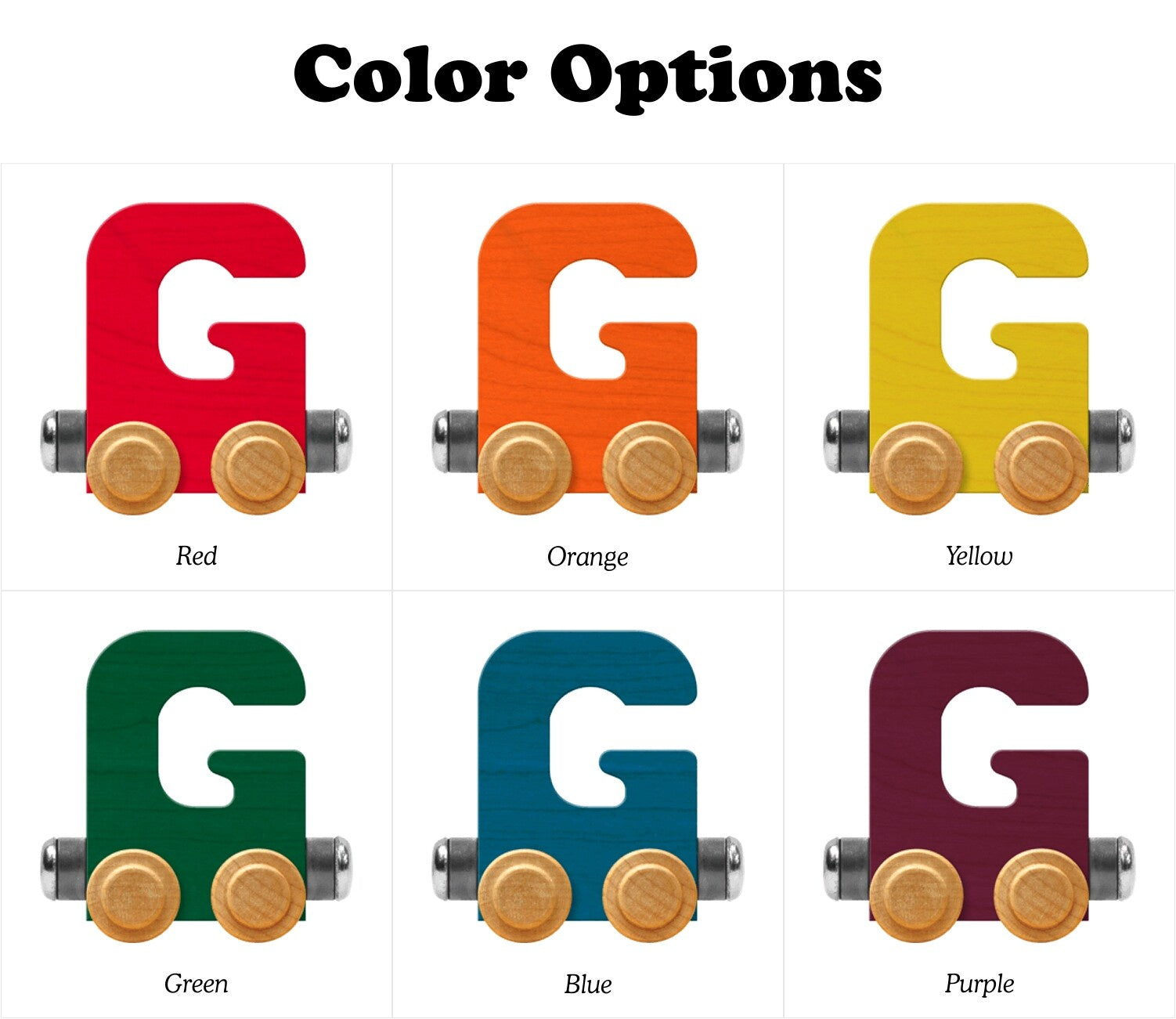 Name Train Bright Letter G