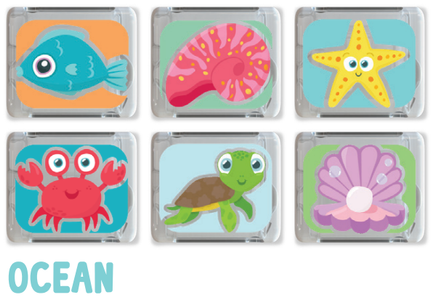 Glo Pals Limited Edition Ocean Light-Up Cubes