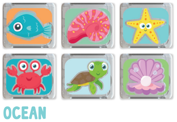 Glo Pals Limited Edition Ocean Light-Up Cubes