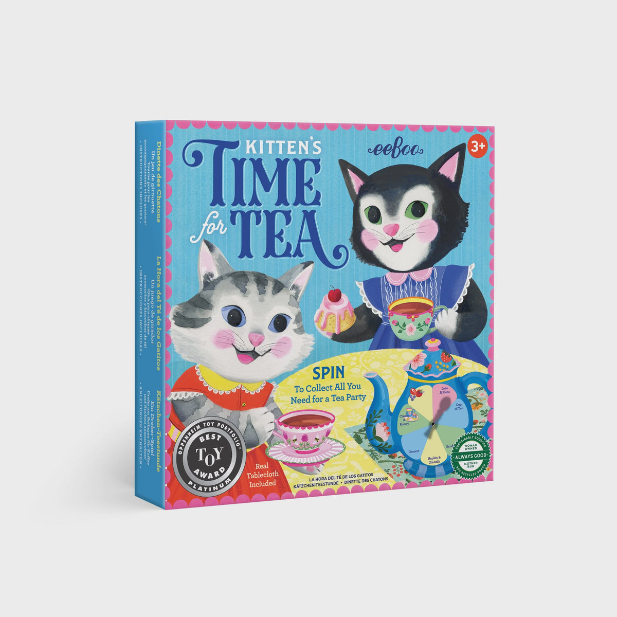 Kitten's Time for Tea Spinner Game