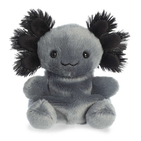 5" Onyx Axolotl Palm Pal
