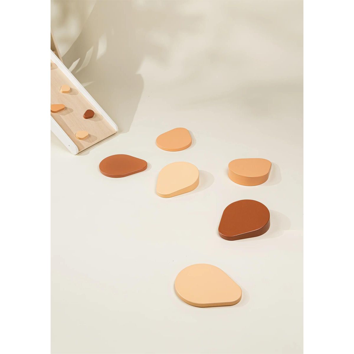Wooden Stepping Stones - Set of 6