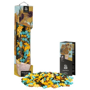 Plus-Plus Inspired: Van Gogh Sunflowers