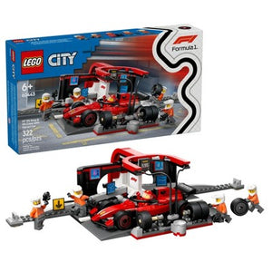 LEGO F1 Pit Stop & Pit Crew w/Ferrari
