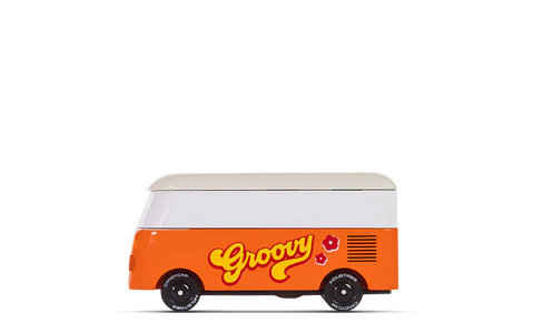 VW T1 Groovy Orange