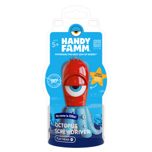 Octopus Flat Screwdriver "Ollie" Red