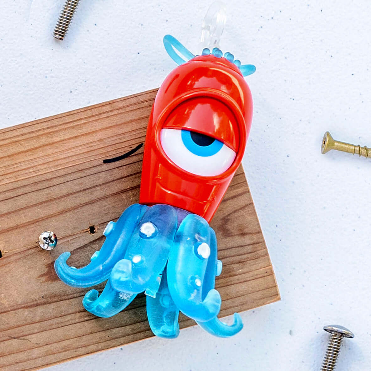 Octopus Flat Screwdriver "Ollie" Red