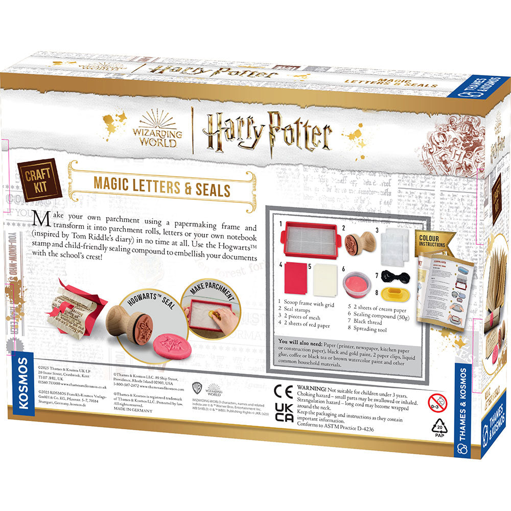 Harry Potter Magic Letters & Seals Craft Kit