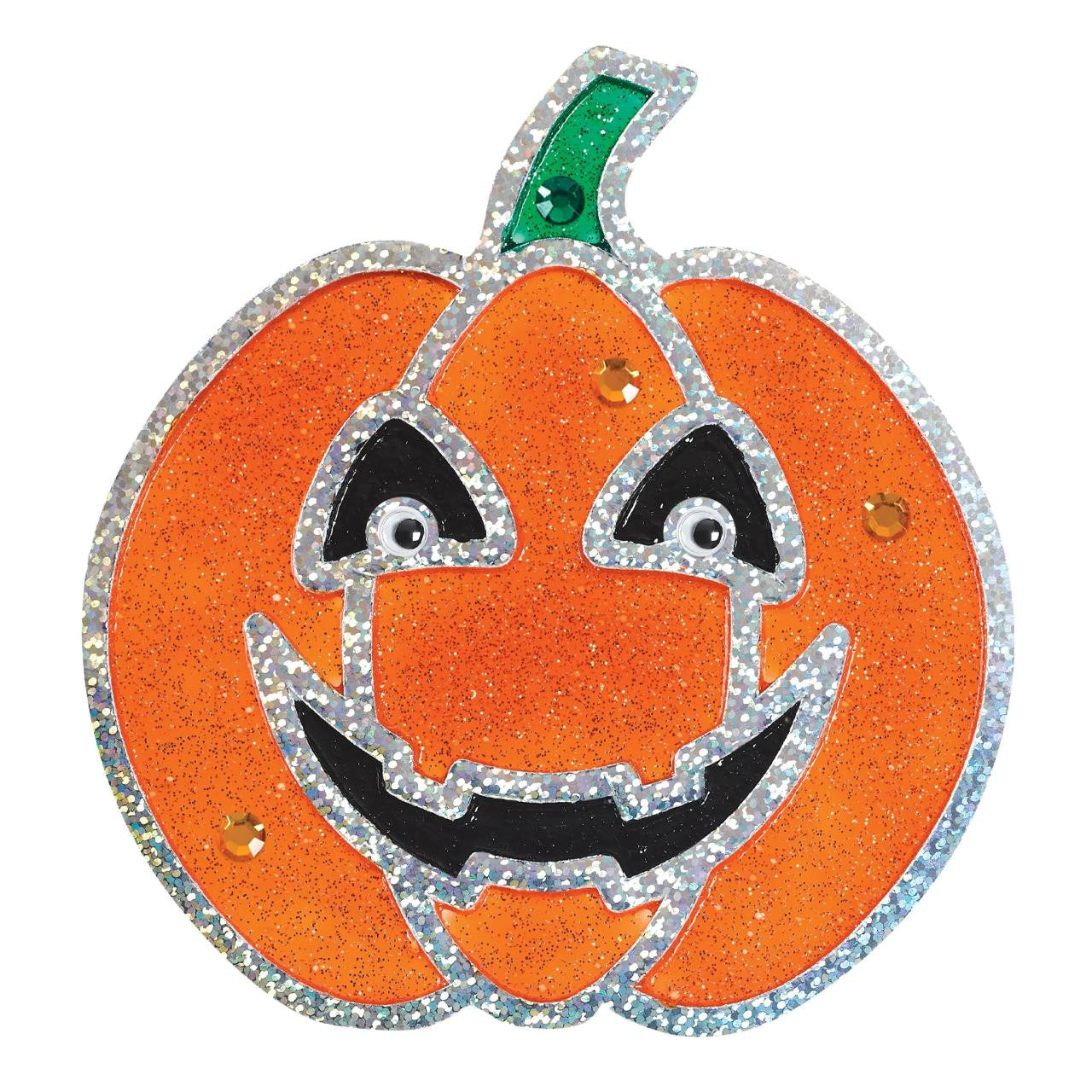 Halloween Sparkle Window Art