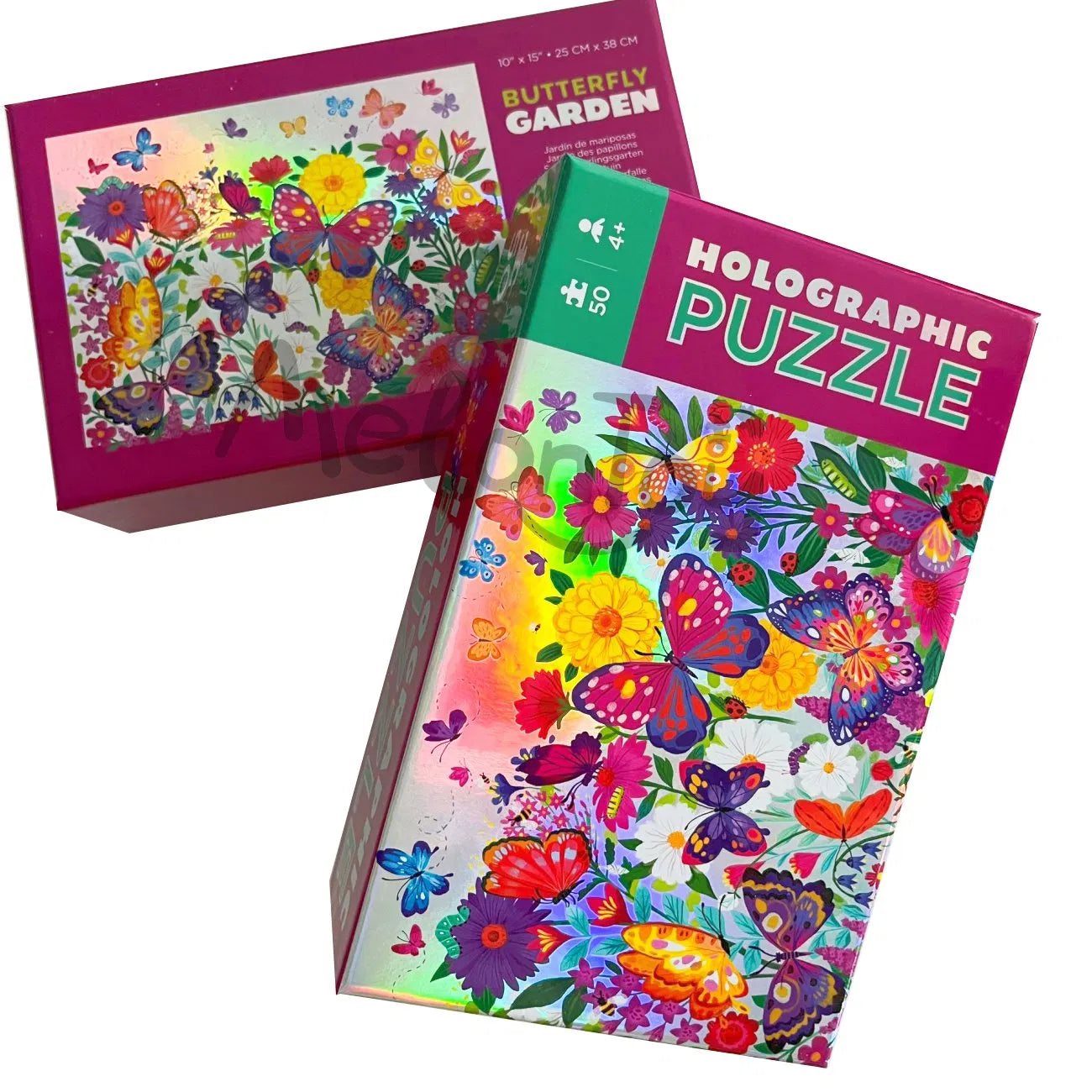 Butterfly Garden 50pc Holographic Puzzle