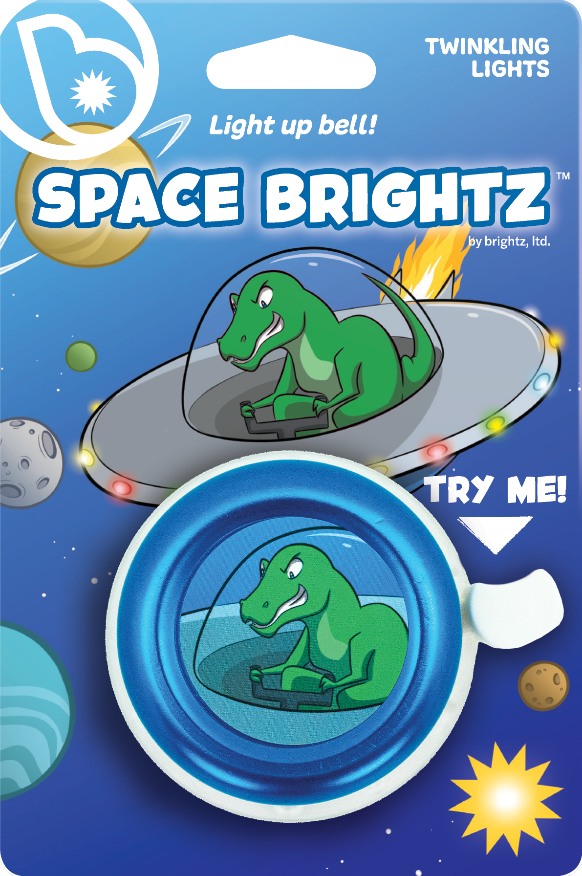 Space Brightz Bell - Dinosaur