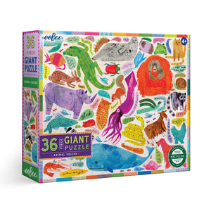 Animal Voices Giant Puzzle - 36