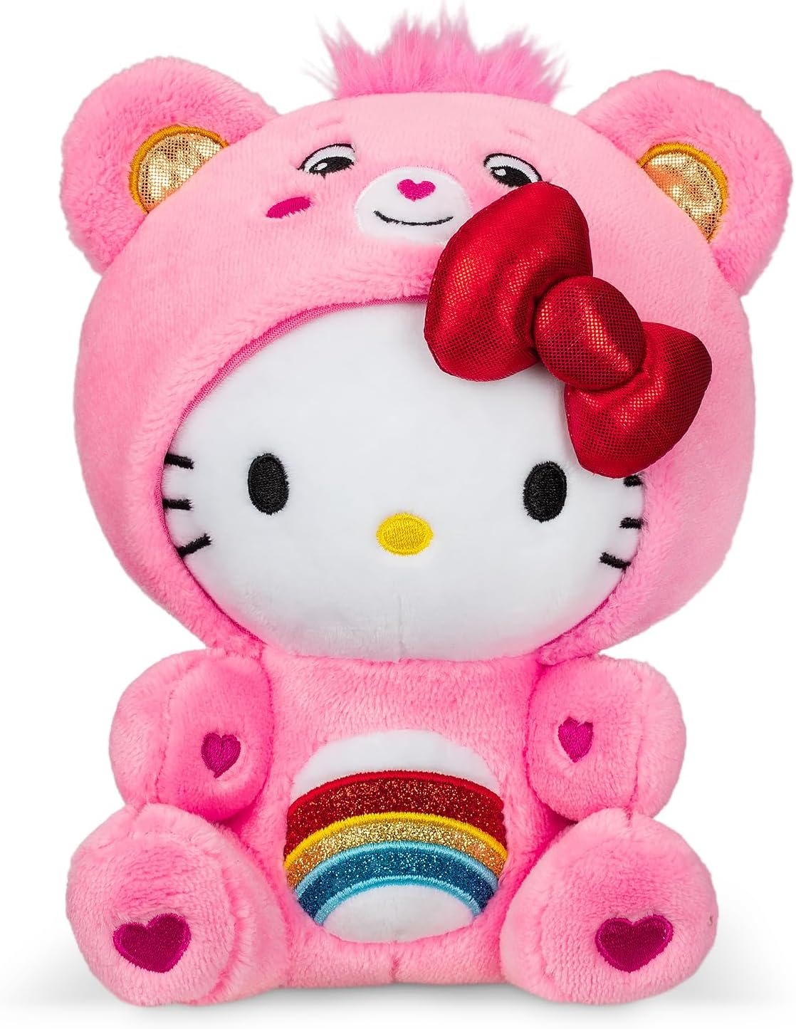 Hello Kitty Dressed as Cheer Bear Care Bear