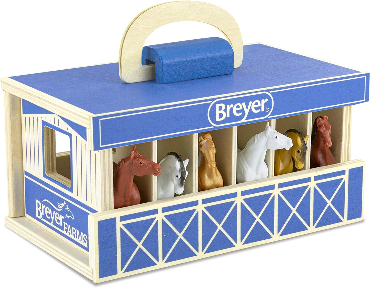 Wooden Stable Playset