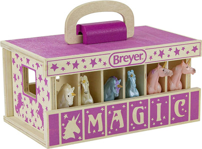Breyer - Unicorn Magic Wooden Stable Set