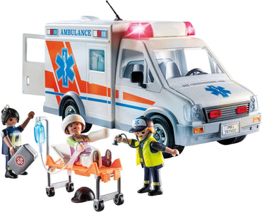 Ambulance With Lights