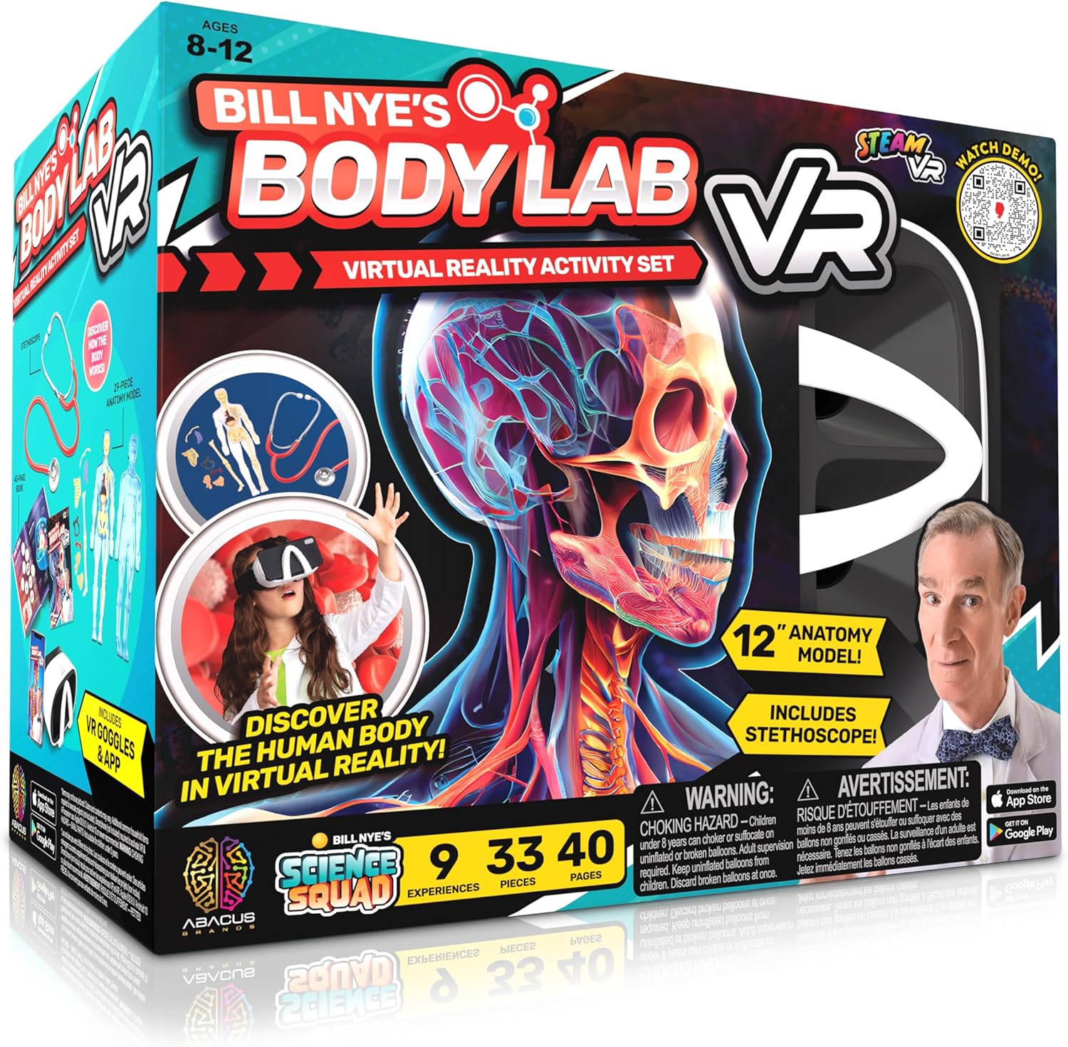 Bill Nye’s Body Lab Virtual Reality