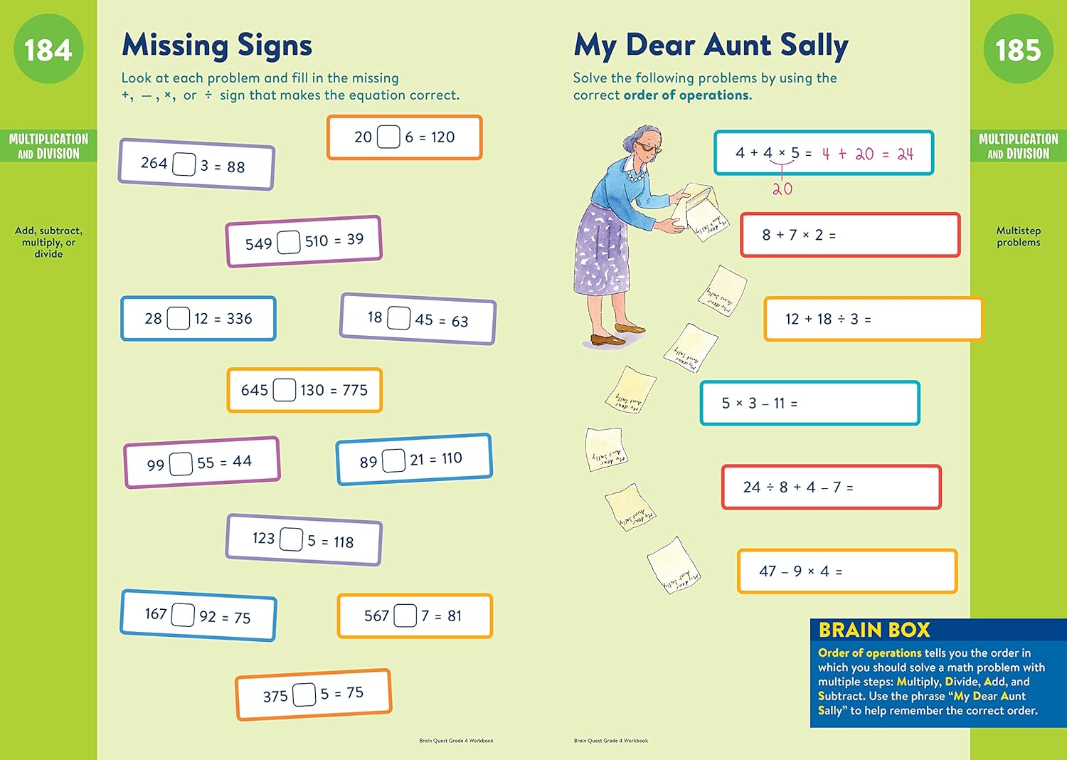 Brain Quest Workbook Grade 4