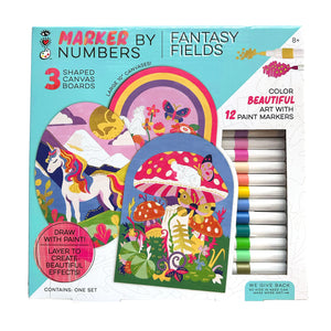 Marker by Number Set Fantasy Fields