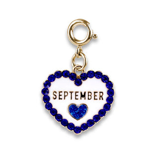 Charm - Gold Birthstone September