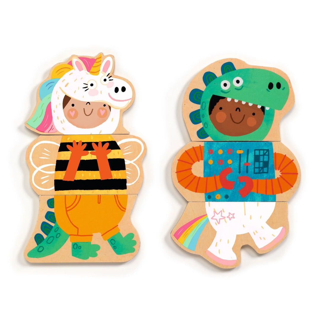 Wooden Magnets Fancy-Up