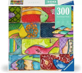 Puzzle Moments: Splashy Fish Tiles - 300