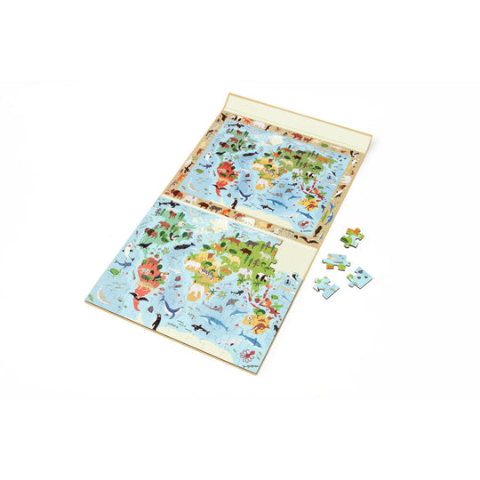 Magnetic Discovery Puzzle - World