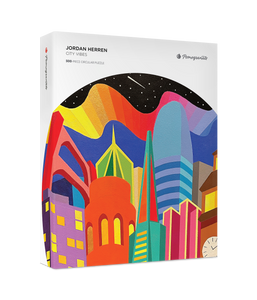 Jordan Herren: City Vibes 500-Piece  Circular Jigsa