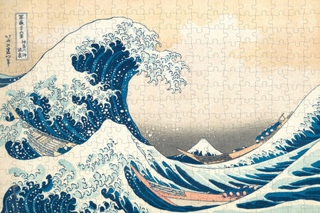 Hokusai: The Great Wave 500-Piece  Puzzle