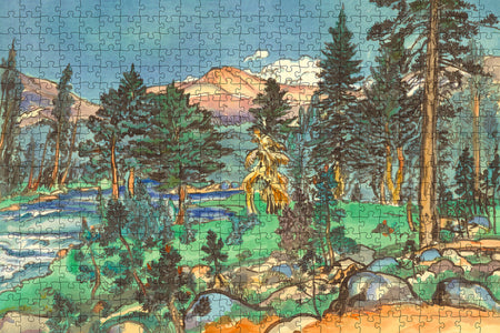 Chiura Obata 500-Piece Jigsaw  Puzzle