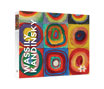 Wassily Kandinsky: Squares with Concentric Rings 500 Jigsaw Puzzle